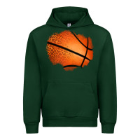 Forest Green leopard basketball patch Urban Hoodie - Jasminsmagicworld