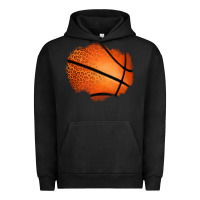 Pigment Black leopard basketball patch Urban Hoodie - Jasminsmagicworld