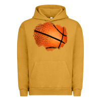 Pigment Peanut Butter leopard basketball patch Urban Hoodie - Jasminsmagicworld