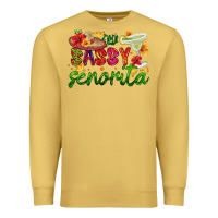 Antique Gold sassy senorita Premium Sweatshirt - HRA Design Shop