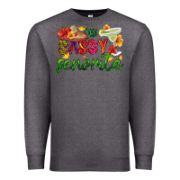 Charcoal Heather sassy senorita Premium Sweatshirt - HRA Design Shop