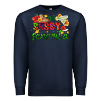 Navy sassy senorita Premium Sweatshirt - HRA Design Shop