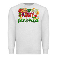 Oatmeal Heather sassy senorita Premium Sweatshirt - HRA Design Shop