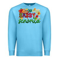 Ocean Blue sassy senorita Premium Sweatshirt - HRA Design Shop