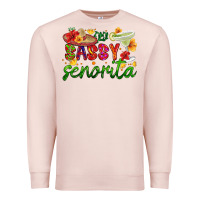 Pale Pink sassy senorita Premium Sweatshirt - HRA Design Shop