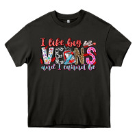 Asphalt I Like big veins and cannot be Heavy Core Tee - CowhideDigitalArt