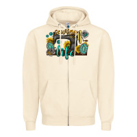 Sandshell sewing life western Zipper Hoodie - texasbilliewilder