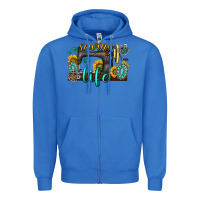 True Royal sewing life western Zipper Hoodie - texasbilliewilder