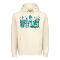 Sandshell winter christmas gnomes coffee cups Premium Hoodie - Jasminsmagicworld