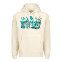 Tofu winter christmas gnomes coffee cups Premium Hoodie - Jasminsmagicworld