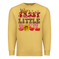 Antique Gold sassy little soul Premium Sweatshirt - HRA Design Shop