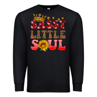 Black sassy little soul Premium Sweatshirt - HRA Design Shop