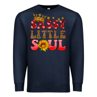 Navy sassy little soul Premium Sweatshirt - HRA Design Shop