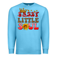 Ocean Blue sassy little soul Premium Sweatshirt - HRA Design Shop