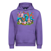 Tulip Easter gnomies with truck Urban Hoodie - NancyCooperArtShop