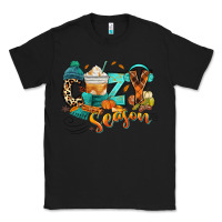 Black Cozy season Fall Classic Tee - RanaPortraitStore