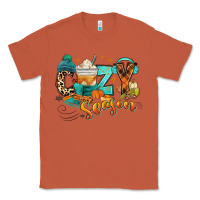 Copper Cozy season Fall Classic Tee - RanaPortraitStore