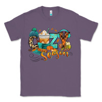 Lavender Cozy season Fall Classic Tee - RanaPortraitStore