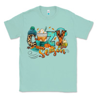 Seafoam Cozy season Fall Classic Tee - RanaPortraitStore