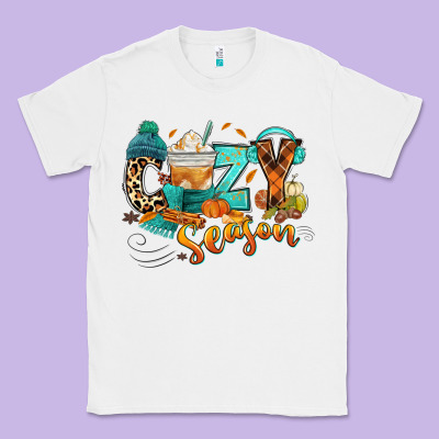 Cozy Season Fall Classic Tee Designed By Ranaportraitstore