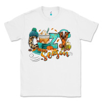 White Cozy season Fall Classic Tee - RanaPortraitStore