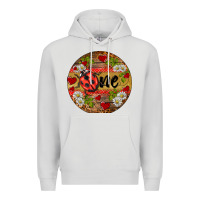 Dove Grey ladybug one ornament Premium Hoodie - BarkalooDesign