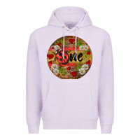 Lilac ladybug one ornament Premium Hoodie - BarkalooDesign