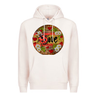 Pale Pink ladybug one ornament Premium Hoodie - BarkalooDesign