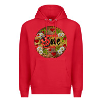 Red ladybug one ornament Premium Hoodie - BarkalooDesign