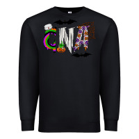 Black Halloween CNA Premium Sweatshirt - CowhideDigitalArt