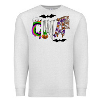 Oatmeal Heather Halloween CNA Premium Sweatshirt - CowhideDigitalArt