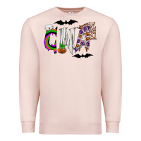Pale Pink Halloween CNA Premium Sweatshirt - CowhideDigitalArt