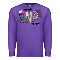 Purple Halloween CNA Premium Sweatshirt - CowhideDigitalArt