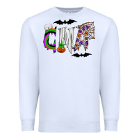White Halloween CNA Premium Sweatshirt - CowhideDigitalArt