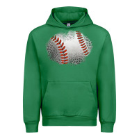 Emerald leopard baseball patch Urban Hoodie - Jasminsmagicworld