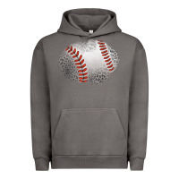Pigment Tornado leopard baseball patch Urban Hoodie - Jasminsmagicworld