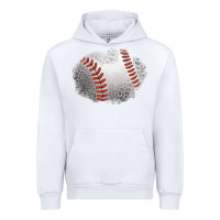 White leopard baseball patch Urban Hoodie - Jasminsmagicworld
