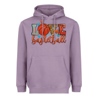 Lavender love basketball Heavyweight Hoodie - Zillion Design Studio