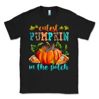 Black Cutest pumpkin in the patch Classic Tee - RanaPortraitStore