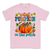 Bubblegum Pink Cutest pumpkin in the patch Classic Tee - RanaPortraitStore