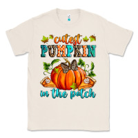 Natural Cutest pumpkin in the patch Classic Tee - RanaPortraitStore