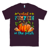 Plum Cutest pumpkin in the patch Classic Tee - RanaPortraitStore