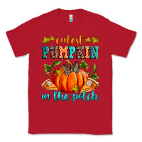 Red Cutest pumpkin in the patch Classic Tee - RanaPortraitStore