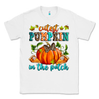 White Cutest pumpkin in the patch Classic Tee - RanaPortraitStore
