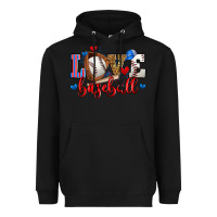 Black love baseball Heavyweight Hoodie - Zillion Design Studio