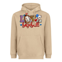 Mushroom love baseball Heavyweight Hoodie - Zillion Design Studio