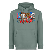 Sage love baseball Heavyweight Hoodie - Zillion Design Studio