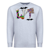 Heather Grey lpt Premium Sweatshirt - CowhideDigitalArt
