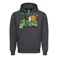 Smoke i'm just here for the snacks #basketball brother Zipper Hoodie - Zillion Design Studio