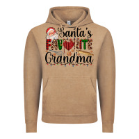 Vintage Coffee santa's favorite grandma Vintage Hoodie - AdoDesignShop